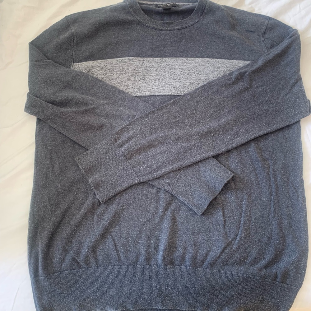 Vintage banana republic long sleeve silk cotton and cashmere sweater large